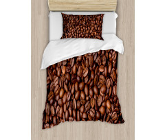 Roasted Coffee Grains Duvet Cover Set