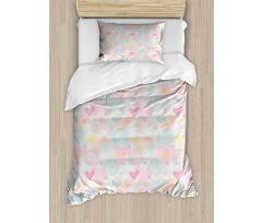 Flowers and Paisley Duvet Cover Set