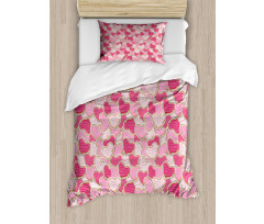 Heart Shapes Cookies Duvet Cover Set