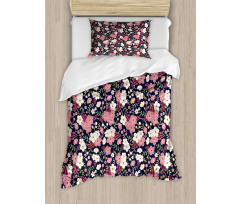 Night Garden Sakura Duvet Cover Set