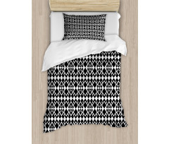 Triangle Shapes Geometric Duvet Cover Set