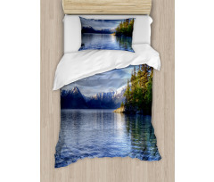 Turnagain Arm Lakeside Duvet Cover Set