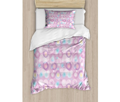 Vibrant Color Bubbles Duvet Cover Set