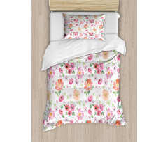 Watercolor Meadow Duvet Cover Set