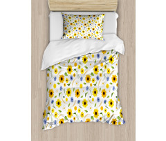 Botanic Pattern Duvet Cover Set