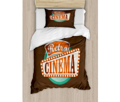 Retro Cinema Duvet Cover Set