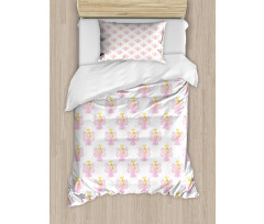 Fairy Girl with Halo Duvet Cover Set