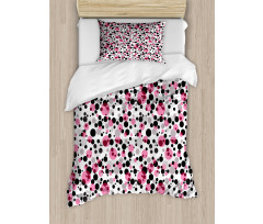 Grunge Spotty Pattern Duvet Cover Set