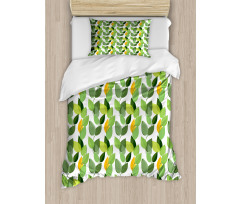 Mother Nature Foliage Duvet Cover Set