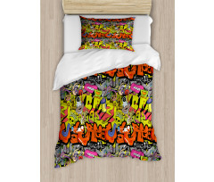 Hip Hop Culture Design Duvet Cover Set