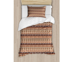 Indigenous Art Borders Duvet Cover Set