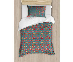 Noel Themed Cartoon Duvet Cover Set