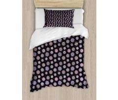 Retro Blowballs Dots Duvet Cover Set