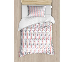 Branches Dotted Lines Duvet Cover Set