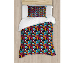 Aloha Style Scroll Duvet Cover Set