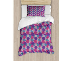 Tribal Flowers Duvet Cover Set