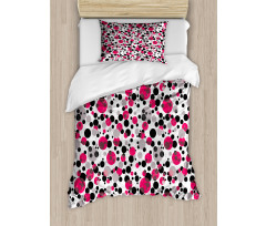 Retro Circle Dots Duvet Cover Set