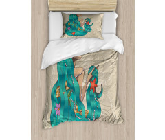 Lady Pearl Fish Duvet Cover Set