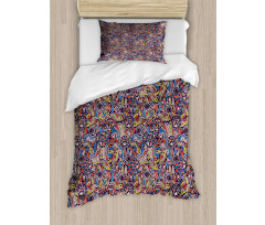 Mosaic Bohemian Duvet Cover Set