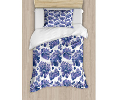 Chinese Lotus Duvet Cover Set