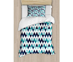 Modern Zig Zag Duvet Cover Set