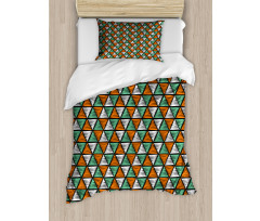 Doodle Style Line Design Duvet Cover Set