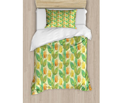 Hand Drawn Branches Duvet Cover Set