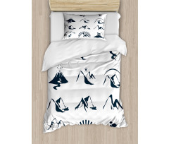 Mountain Design Duvet Cover Set