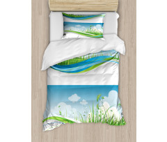 Fresh Summer Fields Eco Duvet Cover Set