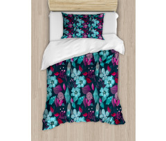 Fantasy Garden Blossoms Duvet Cover Set