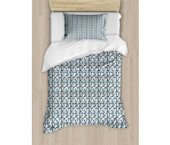 Trippy Zig Zag Herringbone Duvet Cover Set