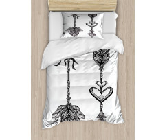 Monochrome American Arrows Duvet Cover Set