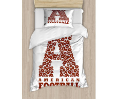 American Football Duvet Cover Set