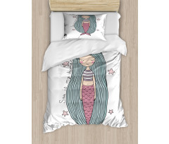 Sea is My Home Girl Duvet Cover Set