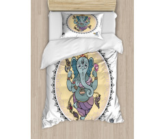 Mandala Asian Ceremony Duvet Cover Set