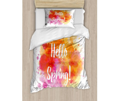 Hello Spring Duvet Cover Set