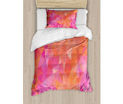 Polygonal Art Duvet Cover Set