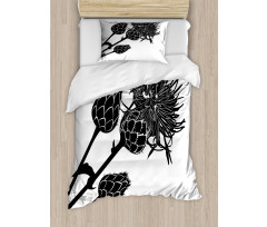 Thorny Plants Healthy Duvet Cover Set