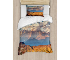 European Mountains Duvet Cover Set