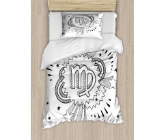 Doodle Pop Art Duvet Cover Set