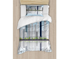 Skyscrapers American Duvet Cover Set