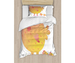 Mother Hen and Chicks Duvet Cover Set