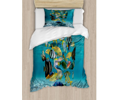 Shoal of Fish Underwater Duvet Cover Set