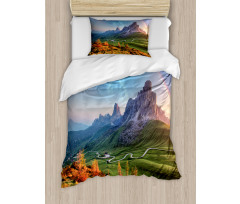 Alps Rainbow Morning Duvet Cover Set