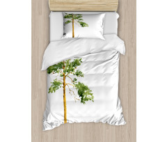 Aquarelle Nature Sketch Duvet Cover Set