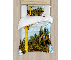 Tropical Baobabs Duvet Cover Set