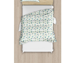 Pansies Bluebell Duvet Cover Set