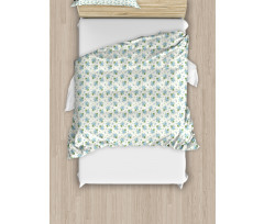 Spring Leaves Duvet Cover Set