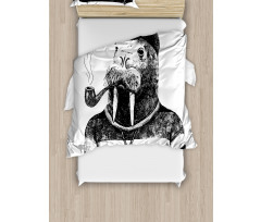 Hipster Walrus Duvet Cover Set