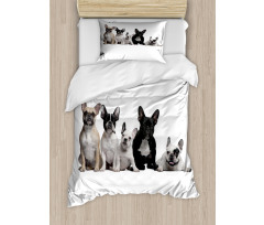 Young Doggies Photo Duvet Cover Set